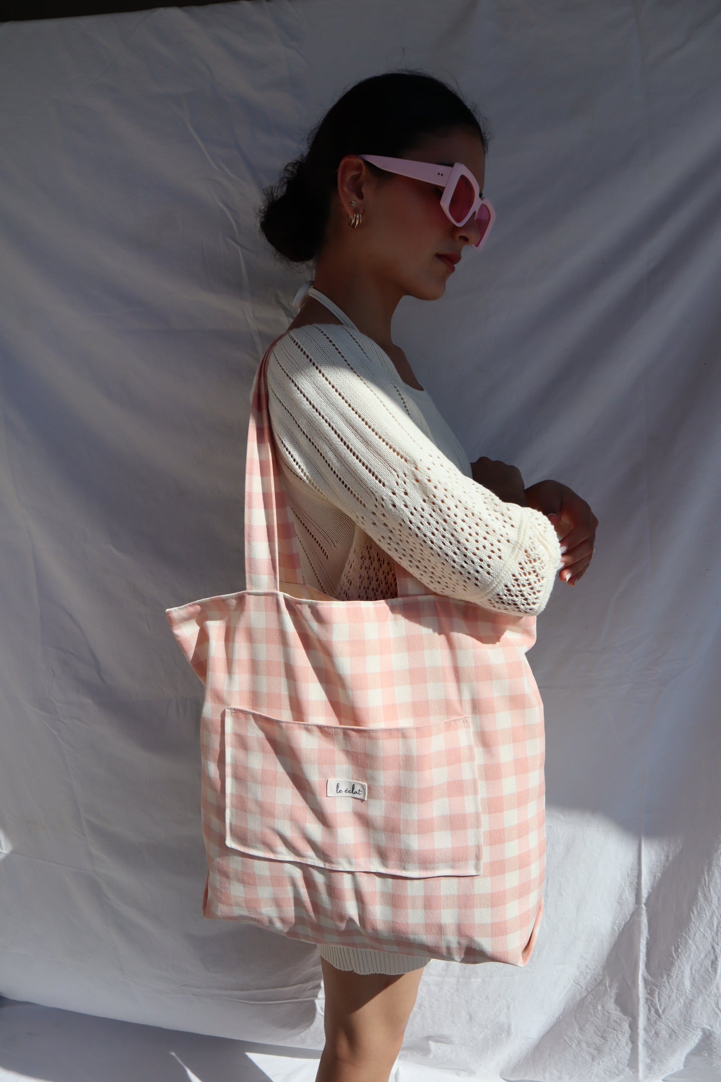 Vichy-Bag Rose