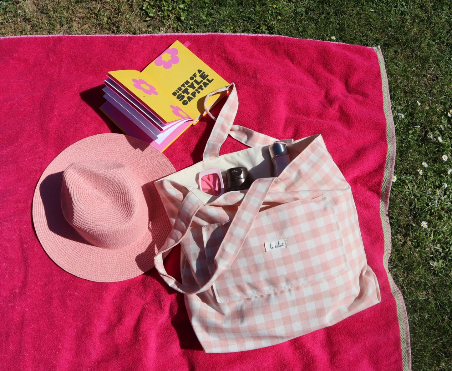 Vichy-Bag Rose