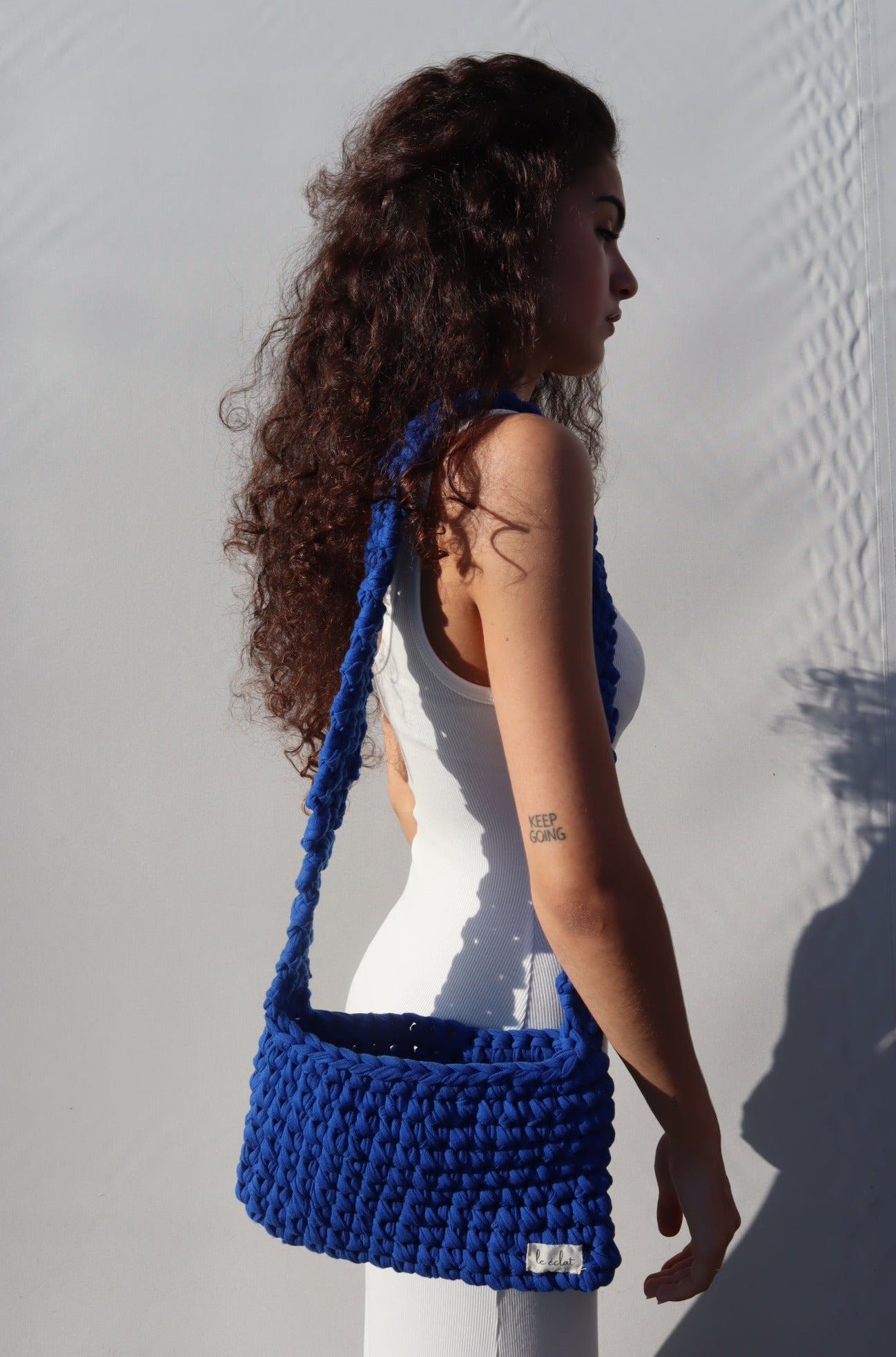 Electric-Blue Bag