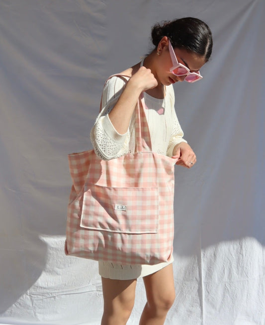 Vichy-Bag Pink